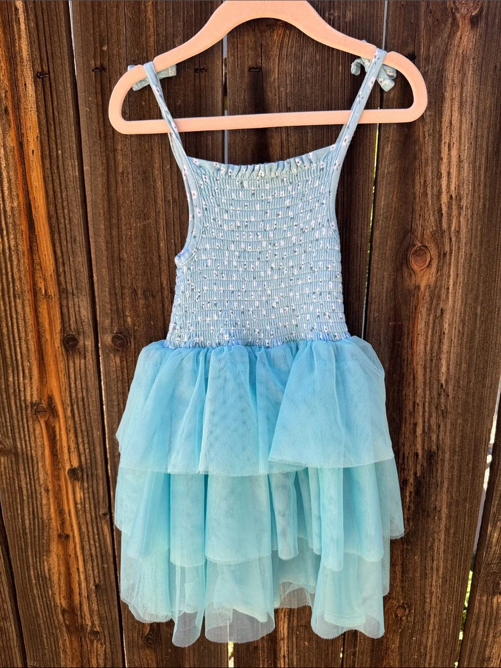 Posh Peanut Juliana Smocked Tulle Dress